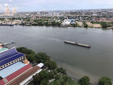 ให้เช่าคอนโด U Delight Residence Riverfront พระราม3 วิวแม่น้ำเจ้าพระยา เดินทางเข้าเมืองสดวก