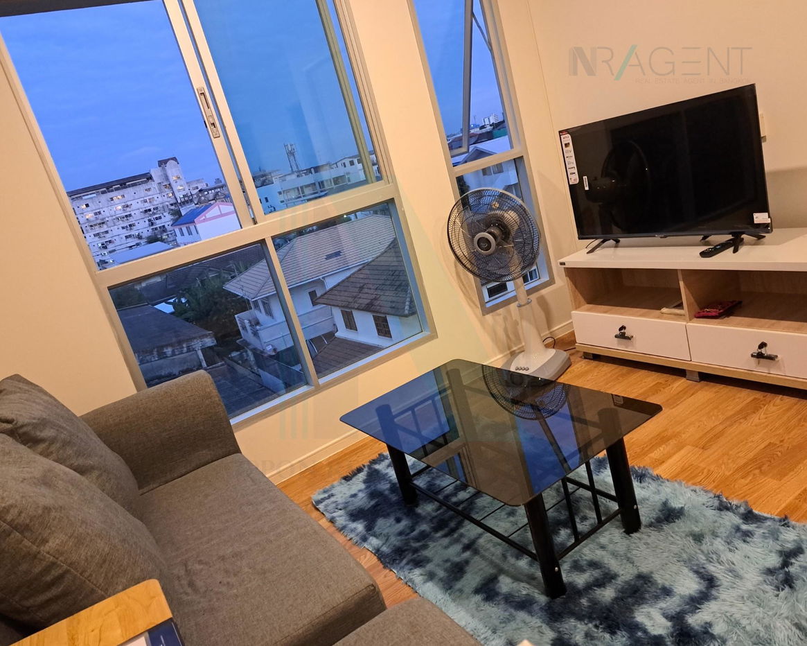picture For Rent Condo LUMPINI VILLE SUKHUMVIT 101/1 - PUNNAWITHI Building B, Floor 5,2 bed room, Room size 44 sqm - 6/8