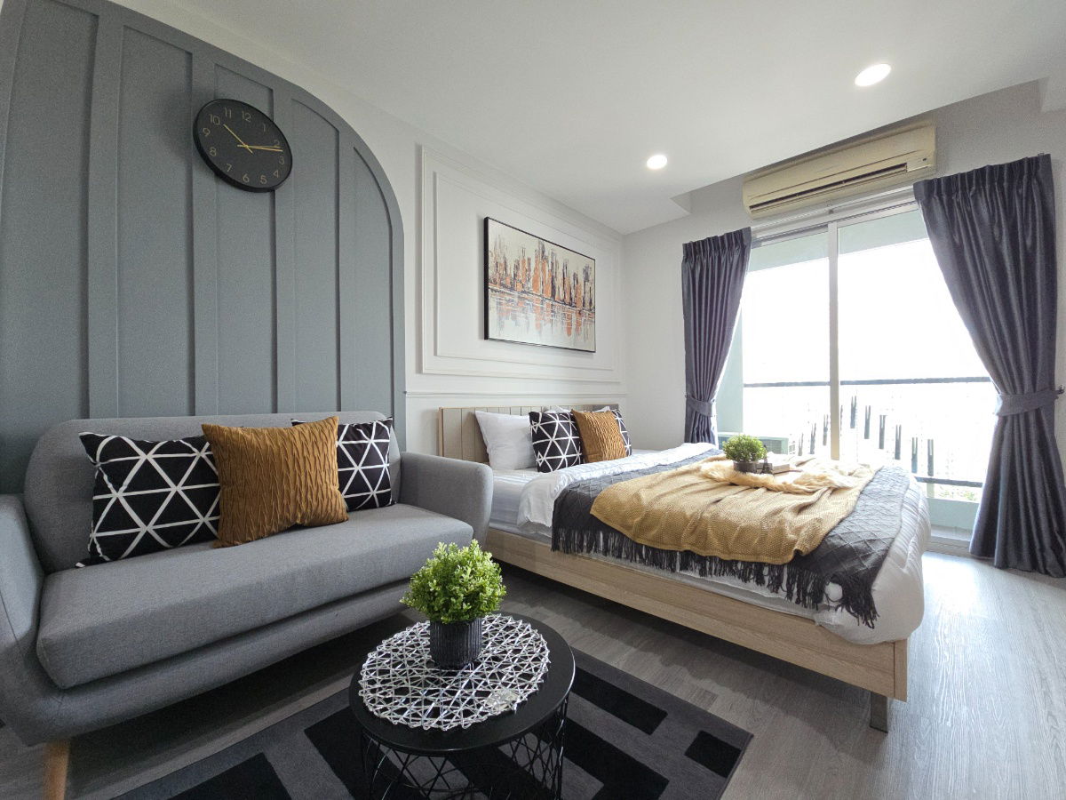 picture SF106 For sale, Asakan Place Srinakarin, beautiful and ready to move in, no collision in front of the door, just 5 minutes walk to the BTS - 13/17