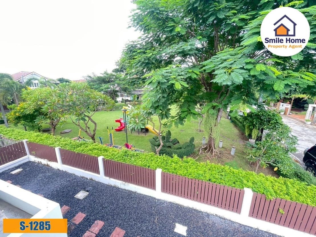 รูป ขายบ้านเดี่ยวหมู่บ้านภัทรา อ่อนนุช-วงแหวน สุขาภิบาล2 หลังมุม ติดสวน  - รูปที่ 11/14