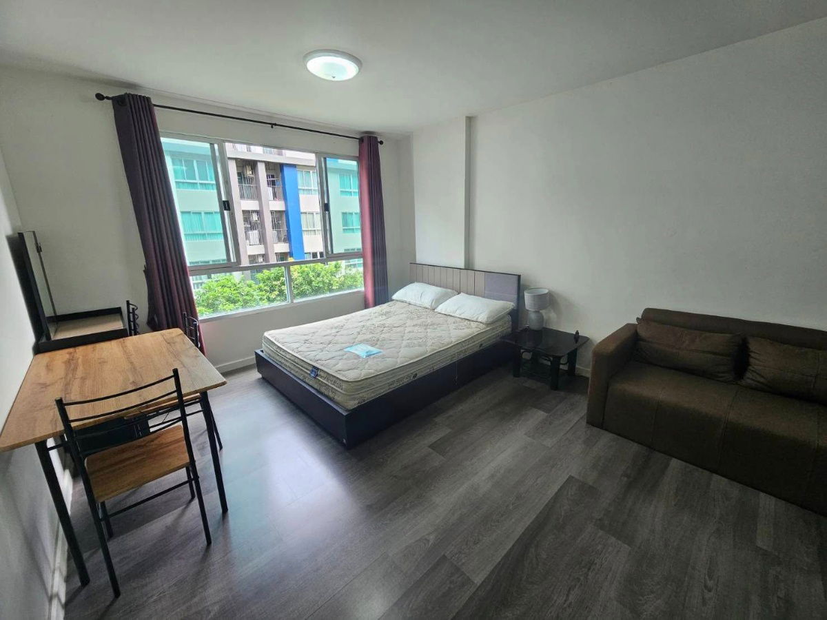 รูป cd1799 ให้เช่าคอนโด ราคาถูก 8,000บาท/เดือน (มีเครื่องซักผ้า) Dcondo Campus Resort Bangna ใกล้เอแบค บางนา - รูปที่ 2/5
