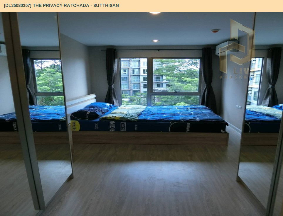 รูป DL25080357 ให้เช่าคอนโด เดอะ ไพรเวซี่ รัชดา - สุทธิสาร (The Privacy Ratchada - Sutthisan) ใกล้ MRT สุทธิสาร พร้อมเข้าอยู่ โทรด่วน 0638692663 LineID @655ebbvc - รูปที่ 6/11