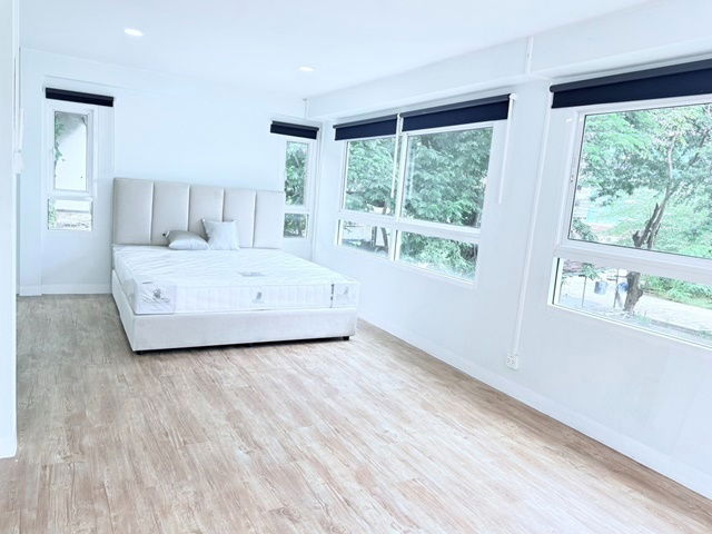 picture Kasetsart University Mansion house for rent, 2 Storeys, 3 bedrooms, 2 bathrooms, 5 air conditioners, - 1/8