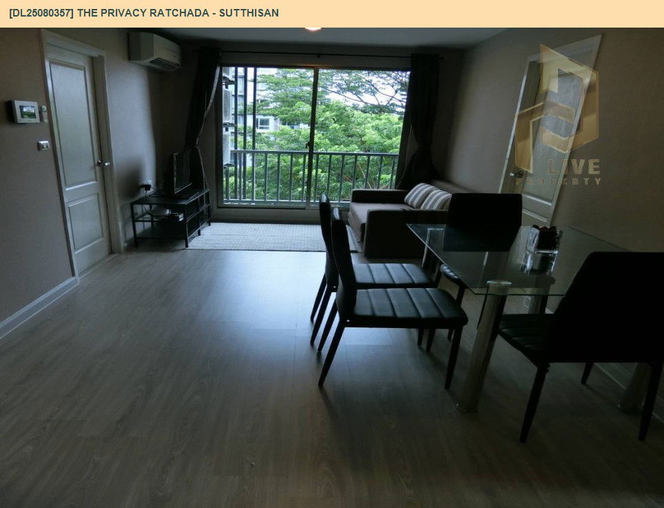 รูป DL25080357 ให้เช่าคอนโด เดอะ ไพรเวซี่ รัชดา - สุทธิสาร (The Privacy Ratchada - Sutthisan) ใกล้ MRT สุทธิสาร พร้อมเข้าอยู่ โทรด่วน 0638692663 LineID @655ebbvc - รูปที่ 5/11