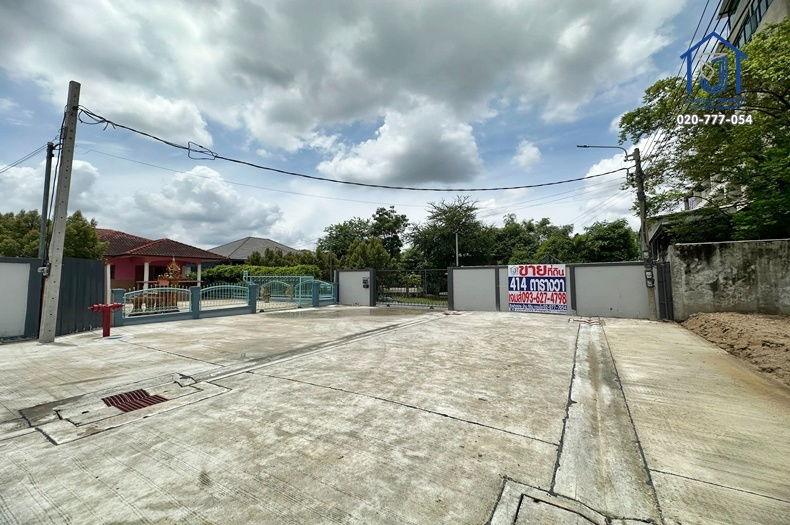 รูป ขายบ้านเดี่ยวพร้อมที่ดิน 414 ตารางวา ถนนพหลโยธิน 54/1 แยก 4 ใกล้BTS สายสีเขียว,สนามบินดอนเมือง - รูปที่ 1/9
