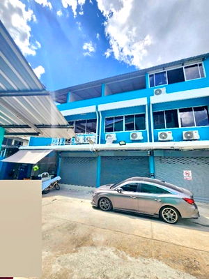 Shophouses for rent Phaya Thai : Ratchada Suthisan Home office for rent 3Storey HuaiKhwang Fresh Market 1.4 km. Inthamara12-14 BigC