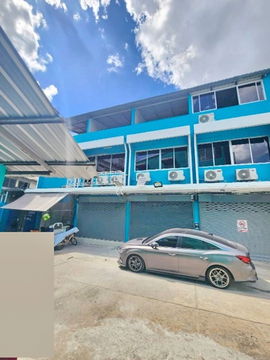 Ratchada Suthisan Home office for rent 3Storey HuaiKhwang Fresh Market 1.4 km. Inthamara12-14 BigC