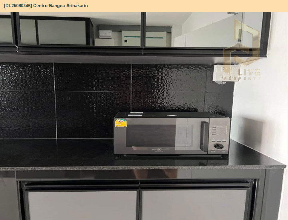picture DL25080346 Condo for rent, Centro Bangna-Srinakarin near BTS Bang Na, ready to move in, call urgently 0656133286 LineID @655ebbvc - 12/18