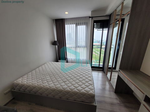 DL101386 Condo for rent, KNIGHTSBRIDGE COLLAGE SUKHUMVIT107 near BTS Bearing, ready to move in, call urgently 0656133286 LineID @534wlwof