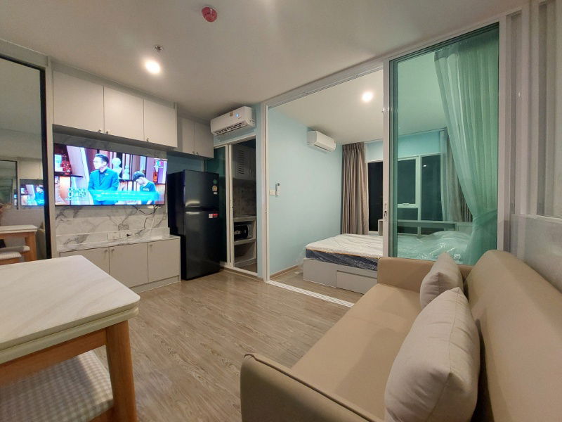 picture 🥳[Rent-RAR2508-2110] Regent Home Bangna. Tower B, Fl.12A*Washing machine *Near BTS Bangna💚Line id: @thefirstagent** - 1/8