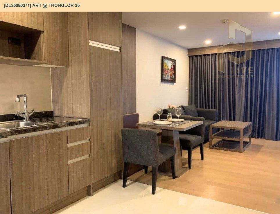 picture DL25080371 Condo for rent, Art @ Thonglor 25 near BTS Thong Lo, ready to move in, call urgently 0656133286 LineID @655ebbvc - 2/8