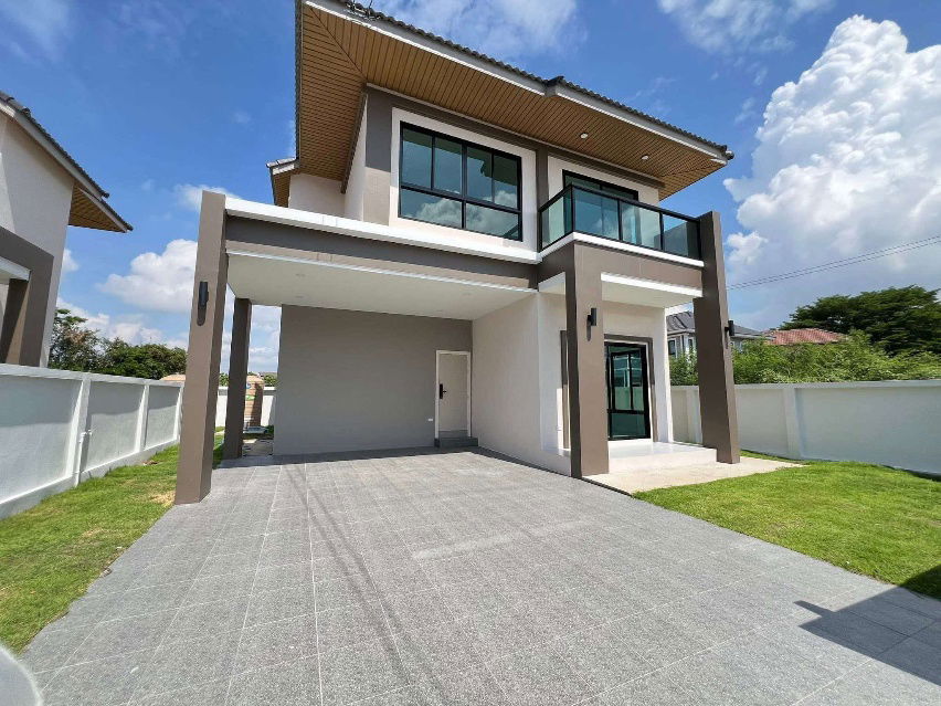 รูป บ้านเดี่ยวสร้างใหม่ ใกล้สนามบิน - รูปที่ 1/16