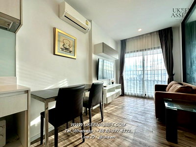 คอนโดให้เช่า : UK01-315 ให้เช่าคอนโด Knightsbridge Sriracha ไนท์บริดต์ ศรีราชา :1 Bedroom 35 Sq.m. วิวเขา