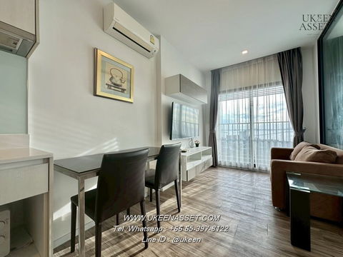 UK01-315 ให้เช่าคอนโด Knightsbridge Sriracha ไนท์บริดต์ ศรีราชา :1 Bedroom 35 Sq.m. วิวเขา