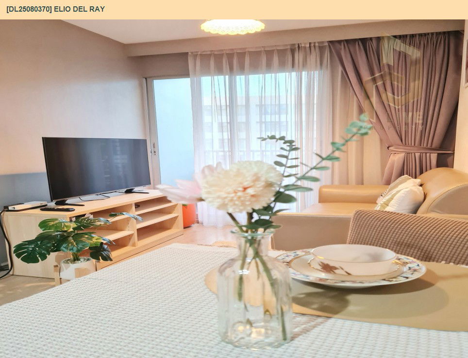 รูป DL25080370 ให้เช่าคอนโด เอลลิโอ เดลเรย์ (Elio Del Ray) ใกล้ BTS ปุณณวิธี พร้อมเข้าอยู่ โทรด่วน 0638692663 LineID @534wlwof - รูปที่ 6/20