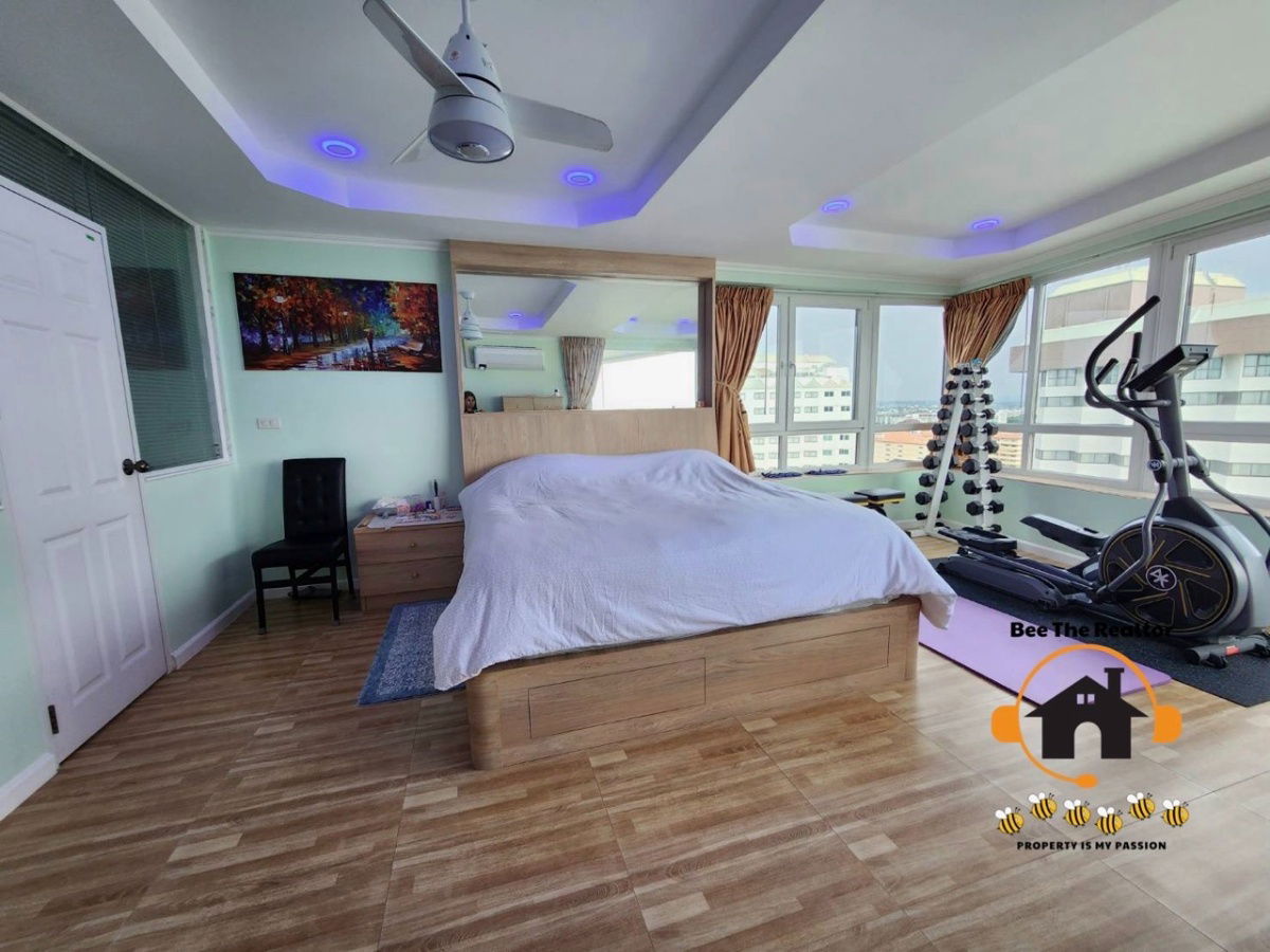 รูป คอนโดพร้อมอยู่ 2 ห้องนอน ริมทะเลพัทยา – ทำเลทองในจอมเทียน - รูปที่ 41/43