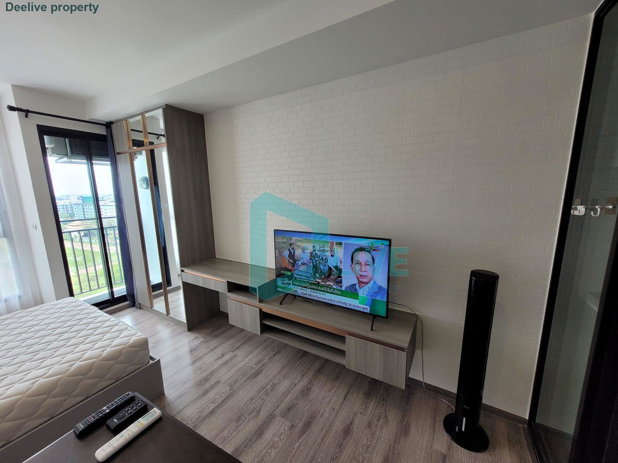 picture DL101386 Condo for rent, KNIGHTSBRIDGE COLLAGE SUKHUMVIT107 near BTS Bearing, ready to move in, call urgently 0656133286 LineID @534wlwof - 3/7