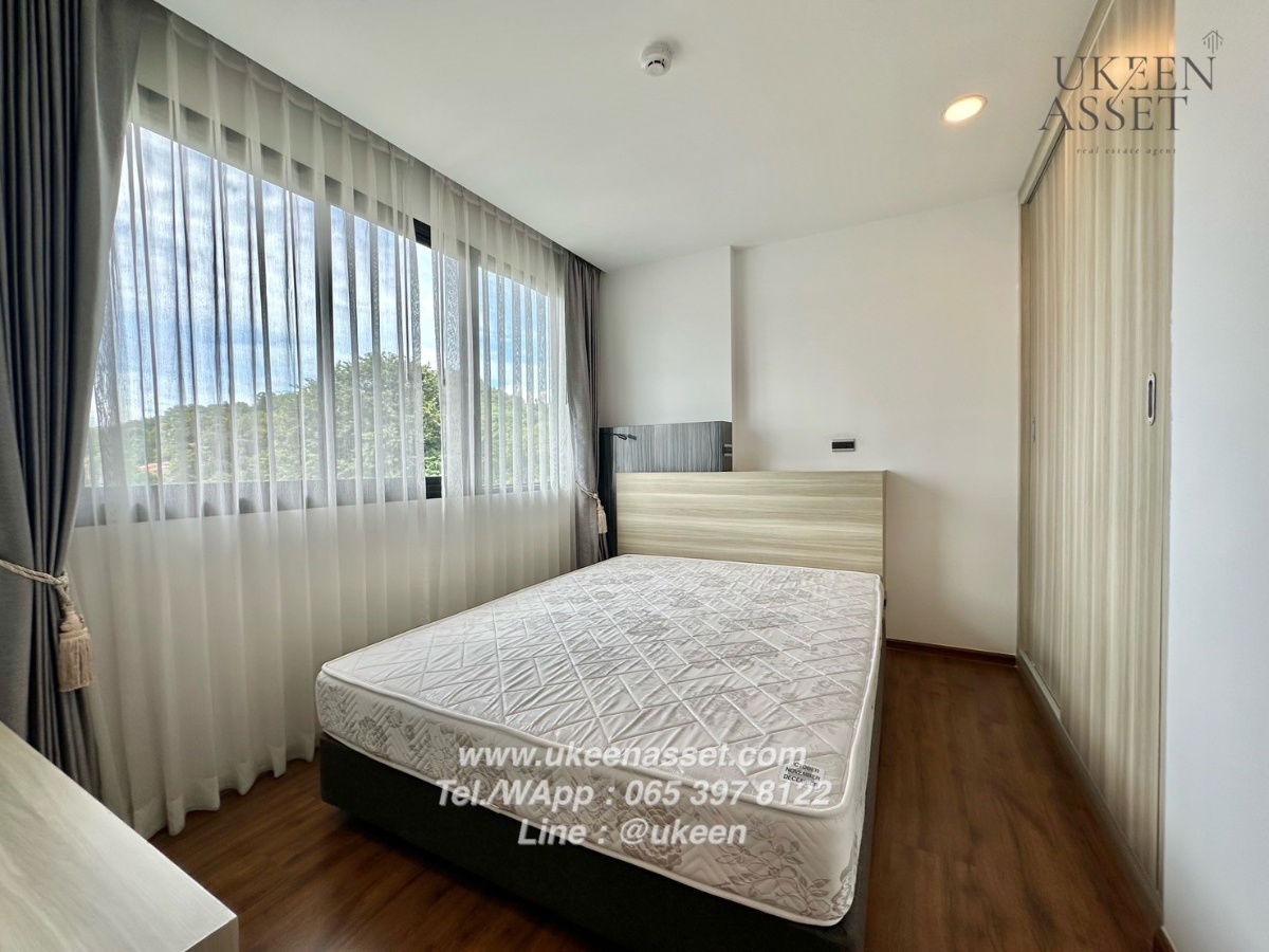 รูป UK01-330 ให้เช่า Stasia Residences Sriracha 1 ห้องนอน 35 ตร.ม. ราคา 7,500 บาท/เดือน ห้องสวยวิวสรระ วิวเขา - รูปที่ 11/14