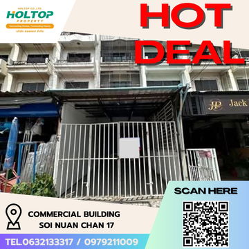#R5629  🎉 110868 Commercial Building Soi Nuan Chan 17
