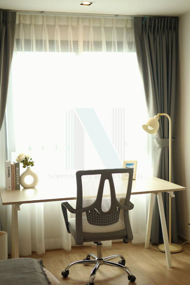 picture 🔺 For Rent Condo IDEO RAMA 9 - ASOKE Building 1, Floor 21,Studio, Room size 27.00 sqm - 1/8