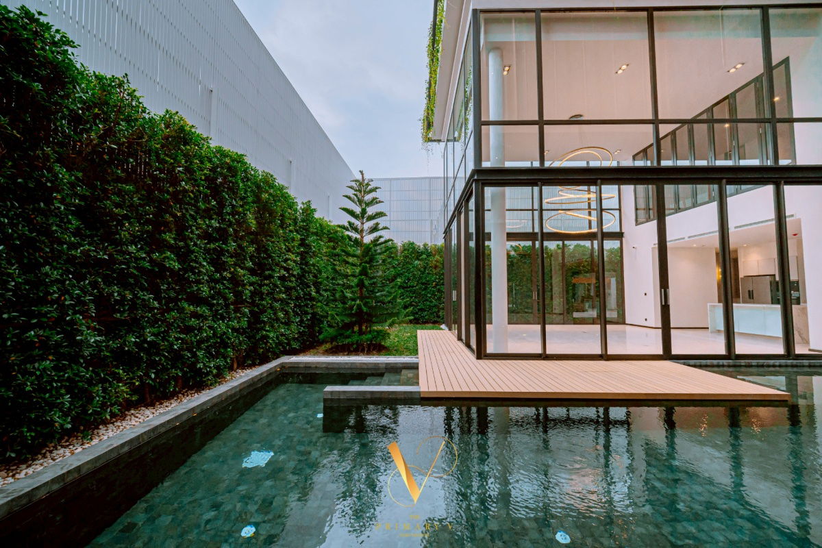รูป บ้านเดี่ยว เกษตรนวมินทร์ พื้นที่ดิน 105.8 ตรว. พื้นที่ใช้สอย 1,000 ตรม. ระดับ SUPER LUXURY CLASS เริ่มต้น 99 ลบ. - รูปที่ 8/16