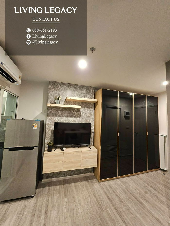 picture T0S23P Condo For Rent Regent Home Bangna 28 Sq.M. Floor 17 Building A line id : @livinglegacy - 9/11