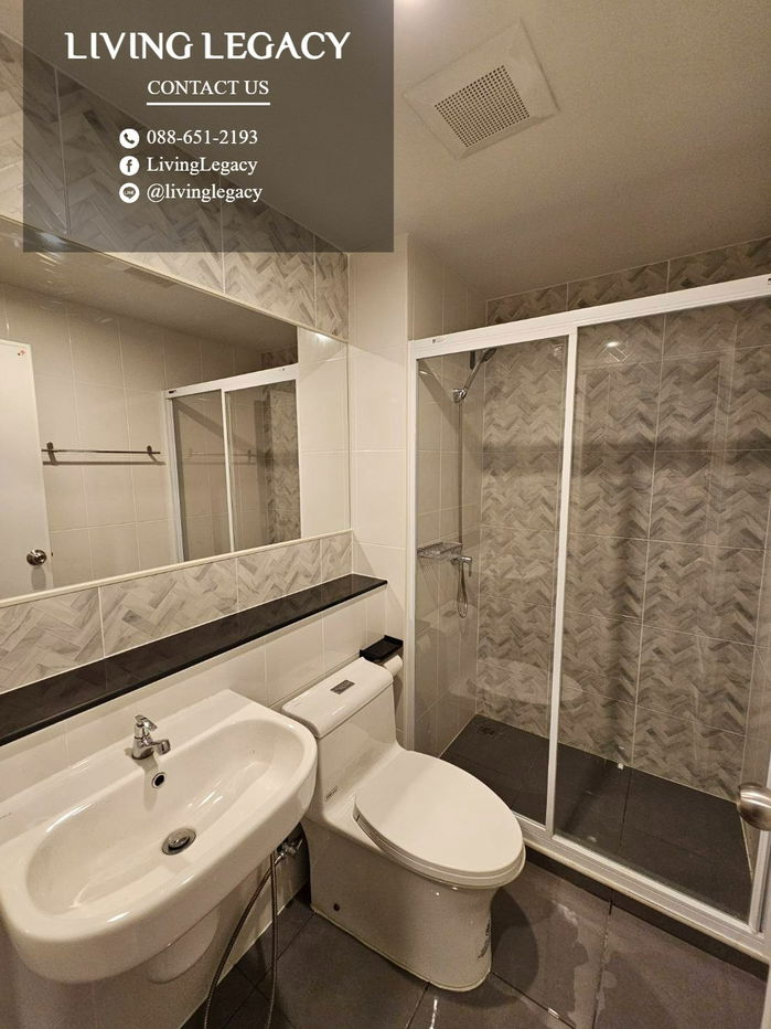 picture T0S23P Condo For Rent Regent Home Bangna 28 Sq.M. Floor 17 Building A line id : @livinglegacy - 11/11