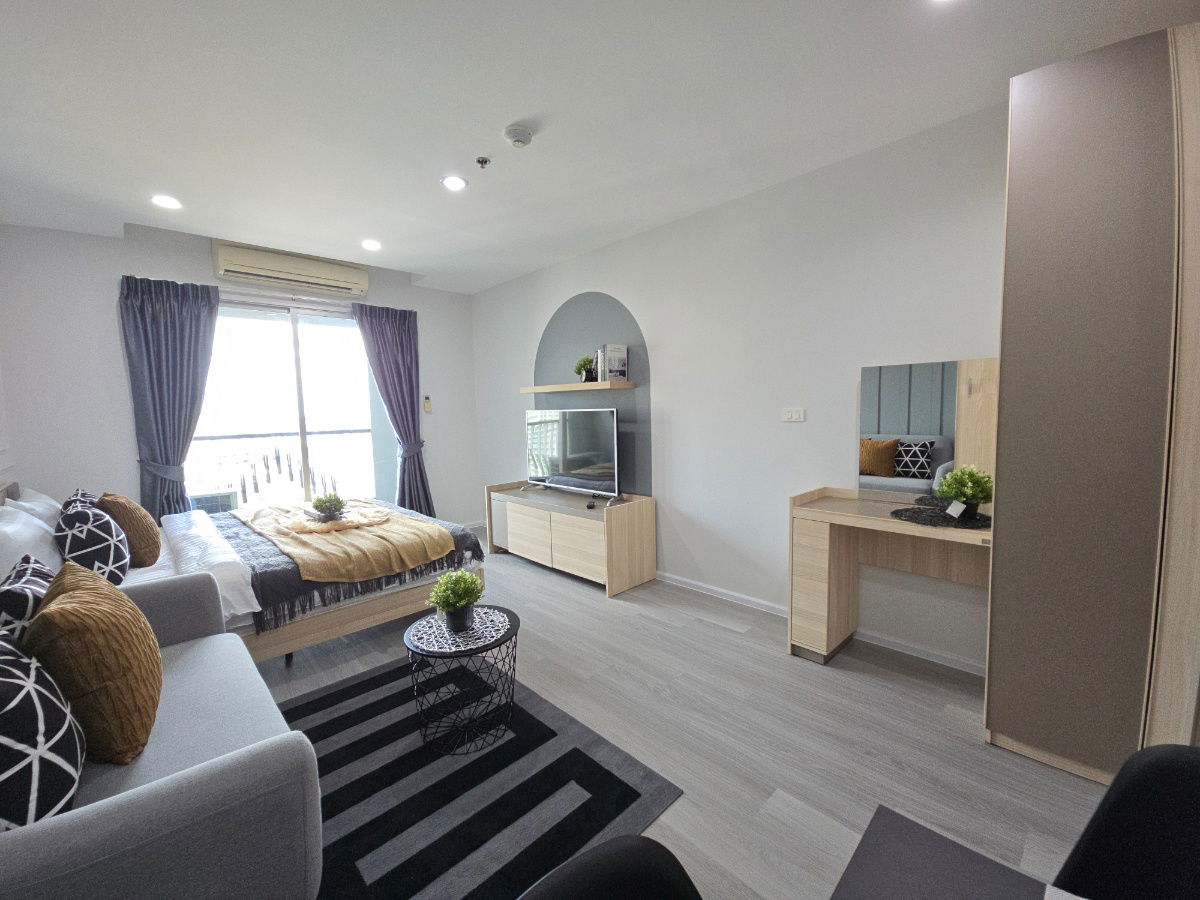 picture SF106 For sale, Asakan Place Srinakarin, beautiful and ready to move in, no collision in front of the door, just 5 minutes walk to the BTS - 6/17