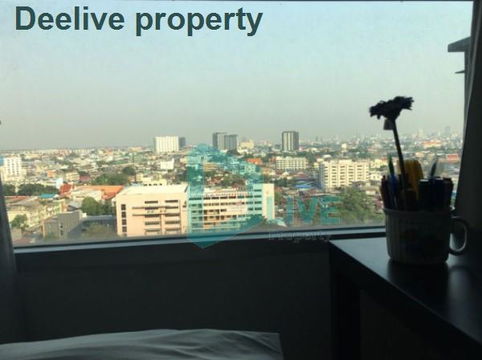DL001315 Condo for rent, The Parkland Taksin - Thapra near BTS Talat Phlu, ready to move in, call urgently 0653619502 LineID @534wlwof