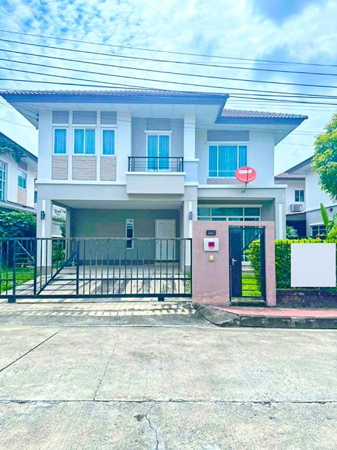 picture MRT MuangThongThani Lake 1.56km. MuangThongThani 2.2km. 2-story detached house for rent 62sq.wa. 242 - 1/8
