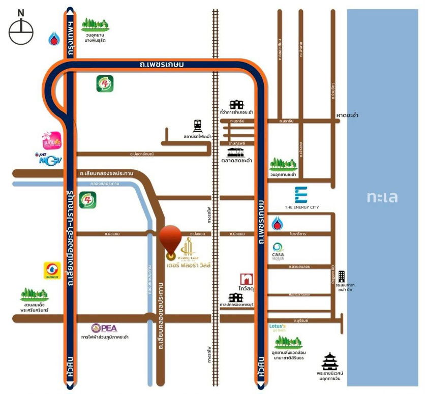 picture 2-Storey Townhome in Prime Location — Cha-am–Hua Hin Bypass 2.95 Million Baht 20.20 sq.w. - 3/20