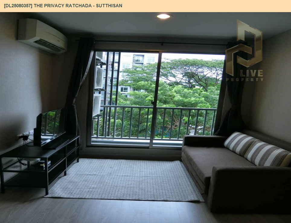 รูป DL25080357 ให้เช่าคอนโด เดอะ ไพรเวซี่ รัชดา - สุทธิสาร (The Privacy Ratchada - Sutthisan) ใกล้ MRT สุทธิสาร พร้อมเข้าอยู่ โทรด่วน 0638692663 LineID @655ebbvc - รูปที่ 3/11
