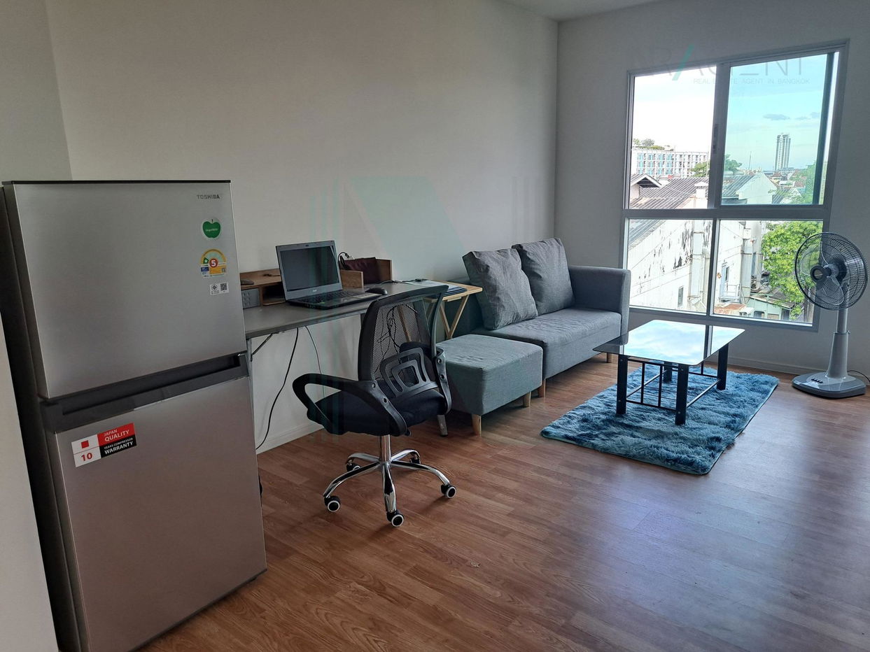 picture For Rent Condo LUMPINI VILLE SUKHUMVIT 101/1 - PUNNAWITHI Building B, Floor 5,2 bed room, Room size 44 sqm - 1/8