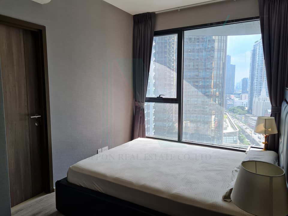 รูป 🎉 ให้เช่าคอนโด ไอดีโอ โมบิ อโศก อาคาร 1 ชั้น 18 1 ห้องนอน ขนาด 34.00 ตรม ใกล้ สิงห์ คอมเพล็กซ์ - รูปที่ 1/8