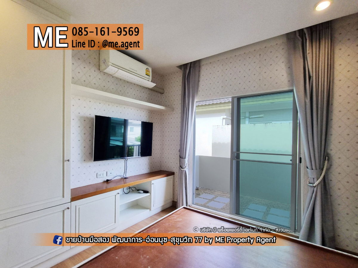 picture For Rent Single house Passorn Prestige Pattanakarn 38, 3BR, easy access to Thonglor-Sukhumvit-Rama 9-Srinakarin-On Nut, call 085-1619569 (RBJ20-47) - 20/31