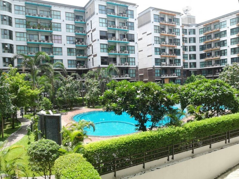 picture SF124 Summer Garden Condominium for sale, stunning common area, opposite Central Chaengwattana. - 18/19