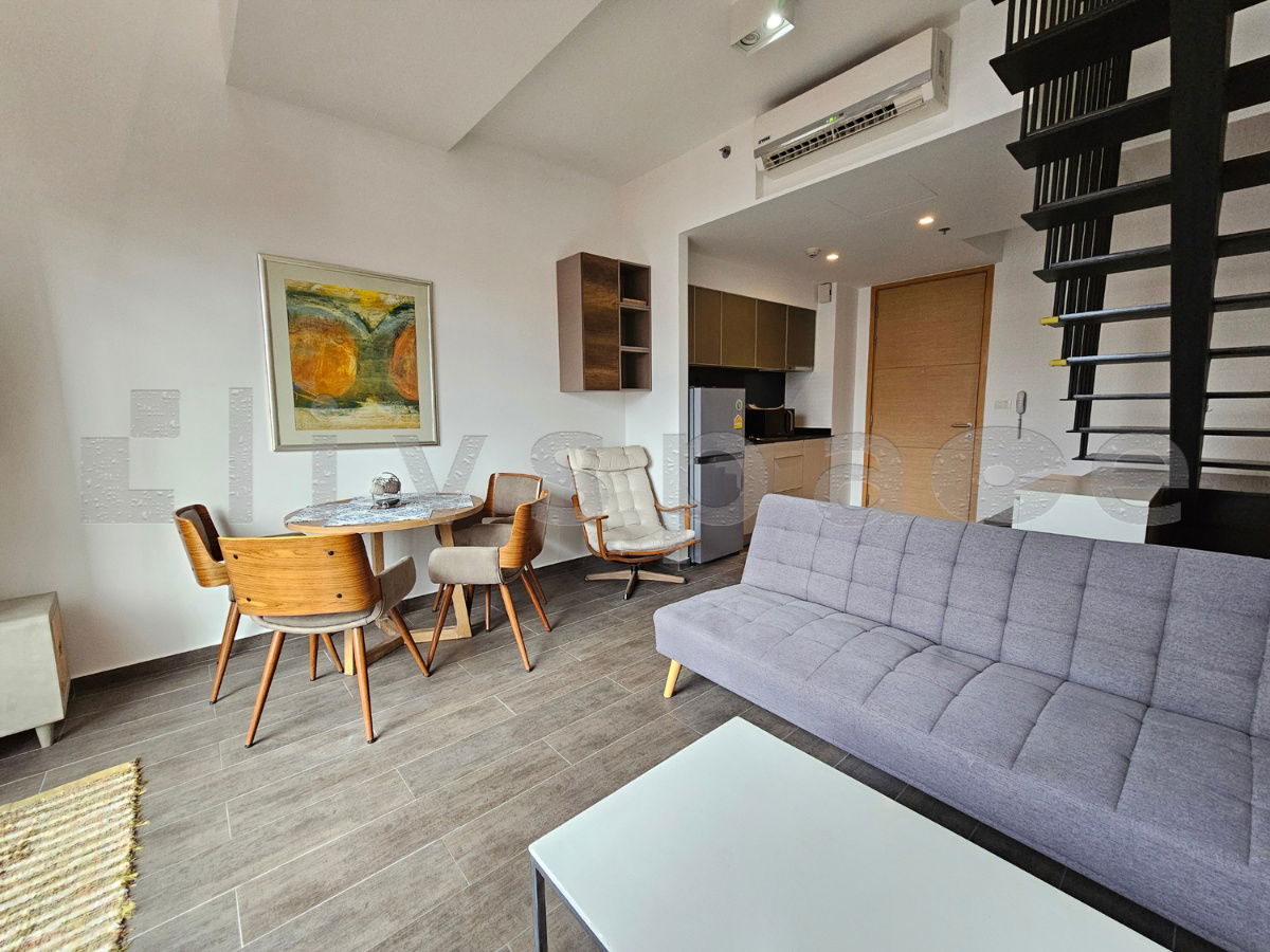 picture [L250804019] For Rent The Lofts Ekkamai | 1 Bedroom Duplex | Size 47 sq.m. | Special Price | Ready to Move In - 2/8