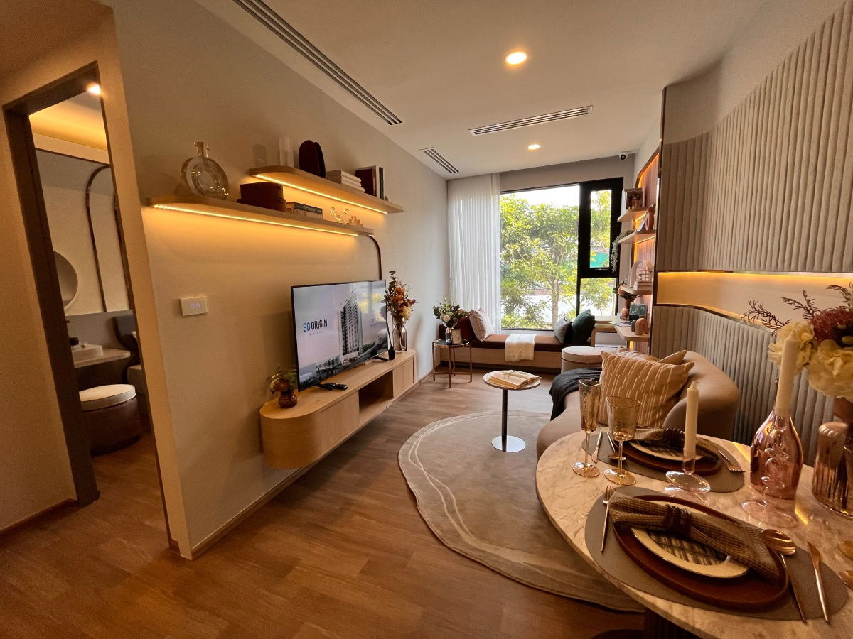 รูป ขายดาวน์ คอนโด So Origin Wellness Siriraj - One Bedroom Plus #1201 ใกล้ MRT แยกไฟฉาย - รูปที่ 3/5