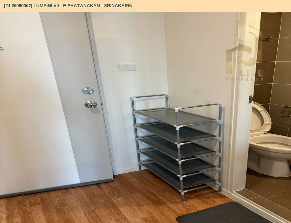 picture DL25080352 Condo for rent, Lumpini Ville Phatanakan - Srinakarin near -, ready to move in, call urgently 0656133286 LineID @655ebbvc - 8/13