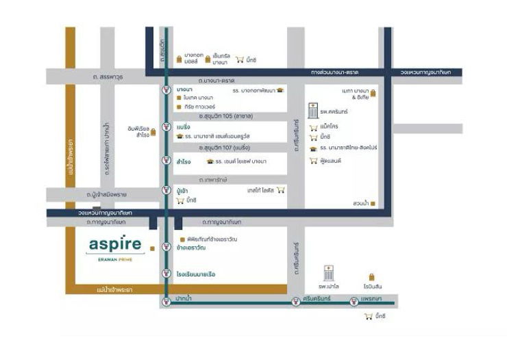 รูป ให้เช่า 🔥🔥Aspire erawan prime พร้อมอยู่ เฟอร์ครบ มีเครื่องซักผ้า - รูปที่ 11/14