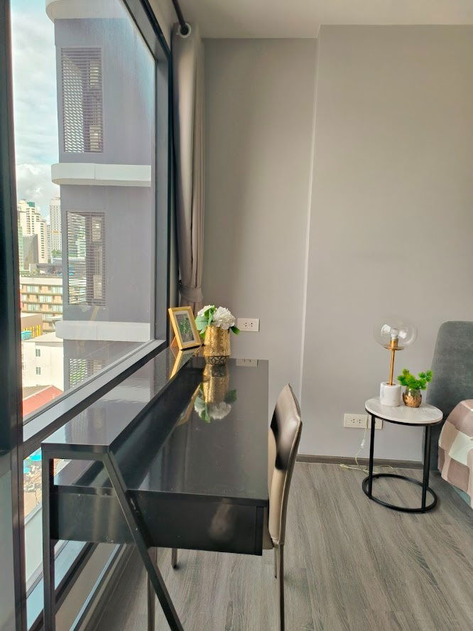 รูป 🏙️ ให้เช่า! Ideo Mobi รางน้ำ – คอนโดหรู ใจกลางเมือง ใกล้ BTS อนุสาวรีย์ชัยฯ แต่งครบ พร้อมอยู่ เดินเพียง 3 นาทีถึงรถไฟฟ้า! - รูปที่ 6/12
