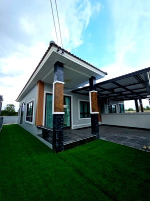 Twin houses for sale : UK07-008 Semi-detached house for sale 🏡PANA PARK3 [ Price 2,xx ] 📍Nong Hong Soi 17 #New house #Pana Park 3 project opens a new phase