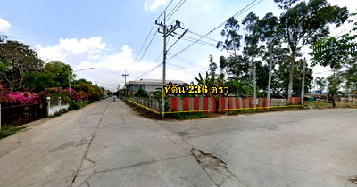 ที่ดิน ปทุมธานี : ที่ดิน ท้ายเกาะเลควิว สามโคก  หลังโรงเกลือท้ายเกาะ