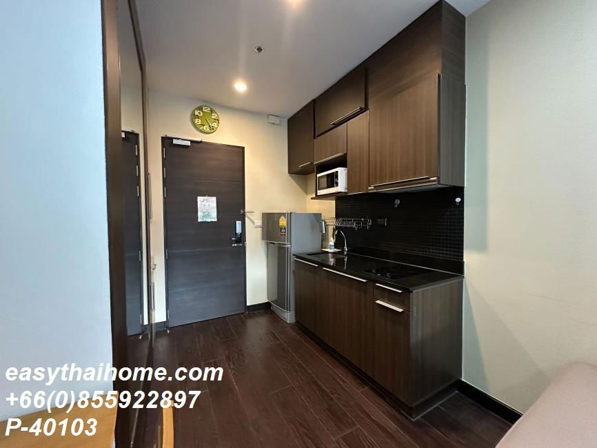 รูป P-40103 ให้เช่า คอนโด ไอดีโอ คิว พญาไท Phaya Thai Rd, Thanon Phaya Thai, Ratchathewi, Bangkok พร้อมอยู่ ราคาถูก Line Id @easythaihome 085-592-2897 - รูปที่ 6/6
