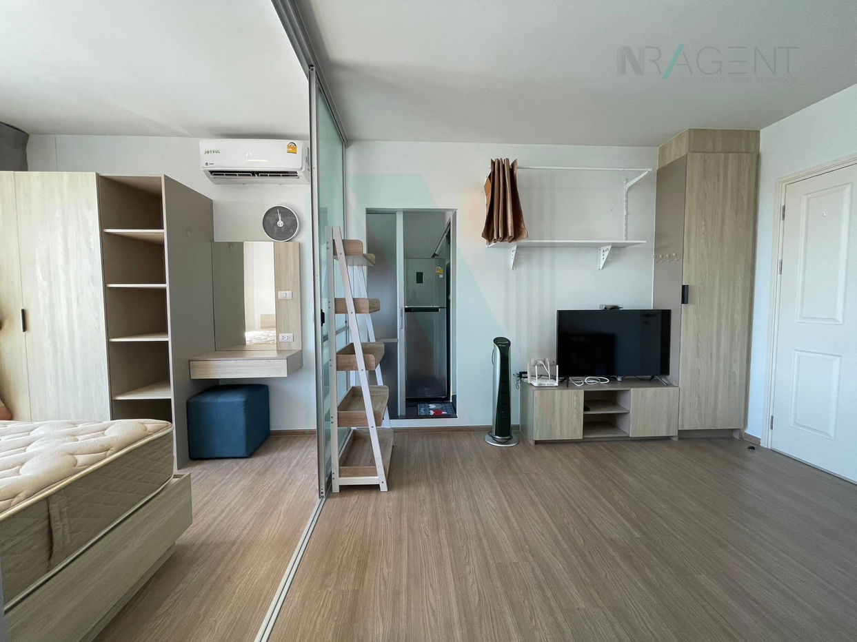 รูป ให้เช่าคอนโด พาร์ค รามอินทรา อาคาร 1 ชั้น 6 1 ห้องนอน ขนาด 30.00 ตรม ใกล้ เสถียรธรรมสถาน - รูปที่ 4/8