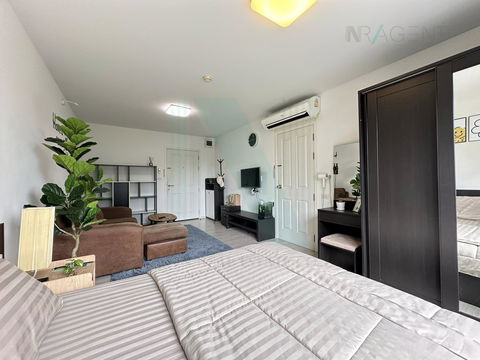 📌 For Rent Condo ASPIRE SATHORN - TAKSIN (BRICK ZONE) Building 1, Floor 4,Studio, Room size 29 sqm