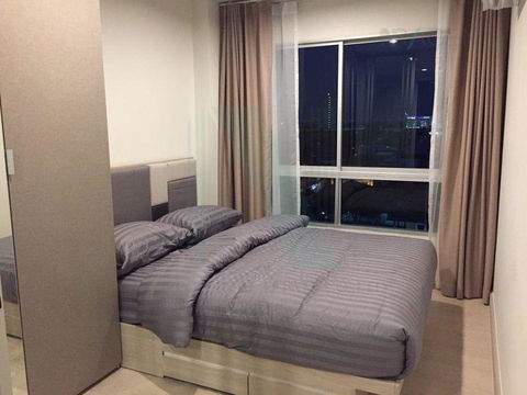 ให้เช่า เดอะ นิช ไอดี สุขุมวิท 113 1ห้องนอน ชั้น8  อาคารC  ใกล้ BTS สำโรง
