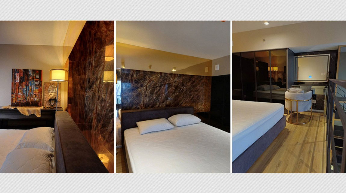 รูป Call : 095-965-8338 คอนโด เดอะ ลอฟท์ สีลม ใกล้ BTS สุรศักดิ์ 46 ตารางเมตร 1 Bedroom Hybrid 2 ชั้น ห้องสวย ตกแต่งครบ - รูปที่ 6/13
