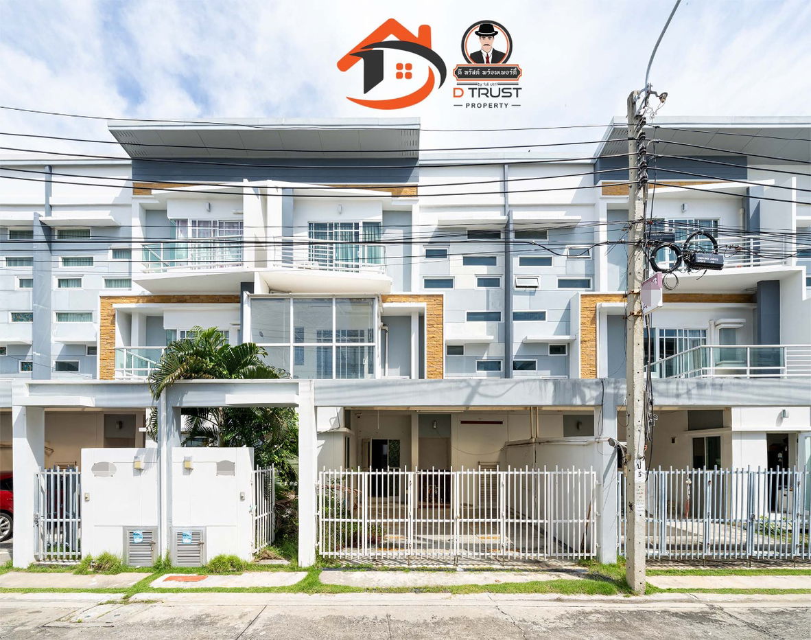 รูป ให้เช่า ทาวน์โฮม เลอ เน็กซ์ตร้า วงแหวน-ศรีนครินทร์ 3 ชั้น 4 ห้องนอน ต้นโครงการ - รูปที่ 1/17