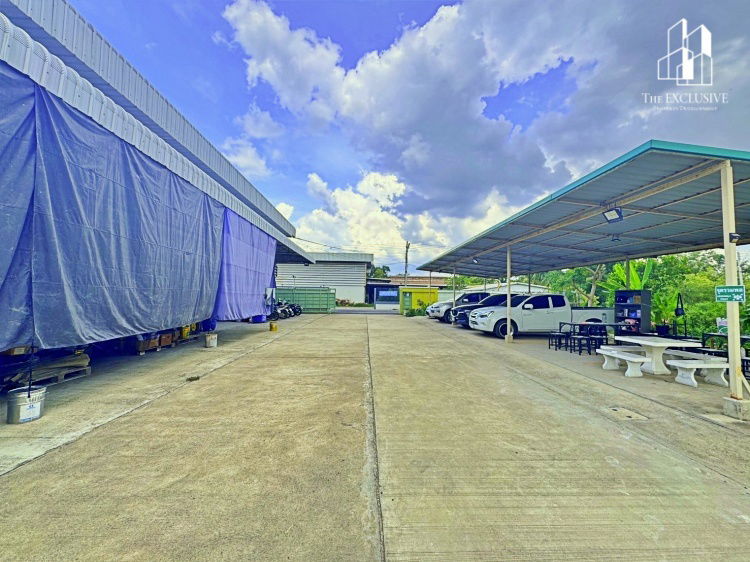 picture Land with Building for Sale – 1 Rai 3 Ngan 66 Sq. Wah Pathum Thani – Adjacent to Road 345-346,         - 9/13